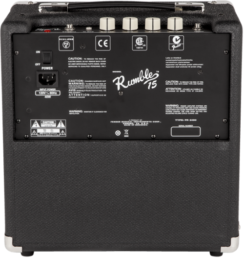 FENDER AMPLIFICATORE PER BASSO RUMBLE 15