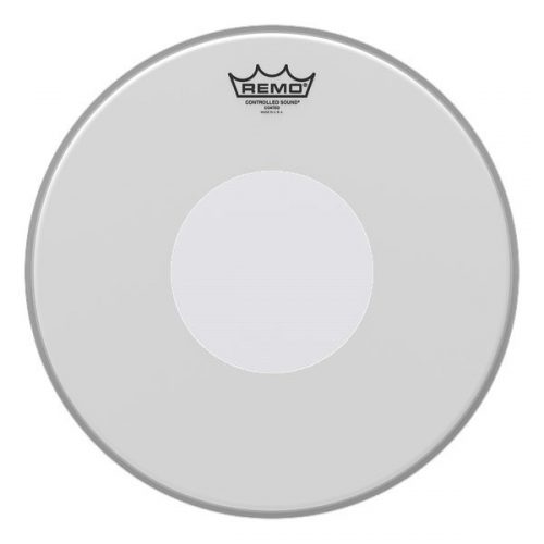 REMO PELLE 13&quot; CONTROLLED SOUND SABBIATA (DOT BIANCO)