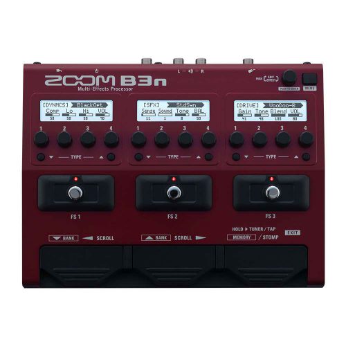 ZOOM B3N MULTIEFFETTO PER BASSO