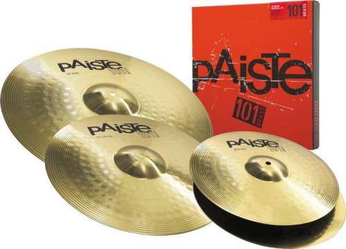 Paiste 101 Universal Set Hi Hat 14&quot; + Crash 16&quot; Ride 20&quot;