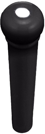 PARTS PLANET Set 6 pin per ponte chitarra acustica - Neri con dot