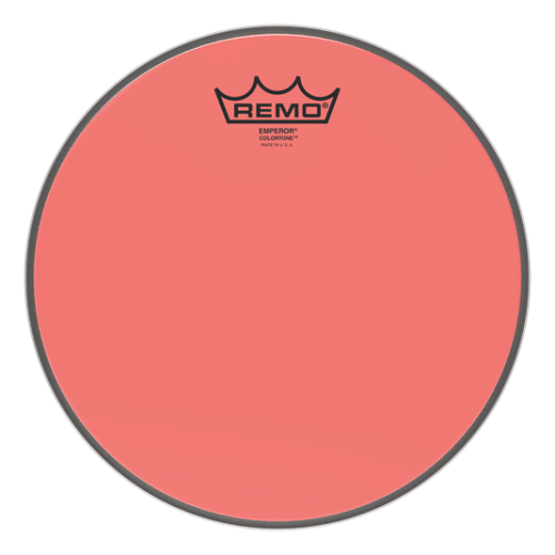 REMO PELLE EMPEROR 10" COLORTONE ROSSA