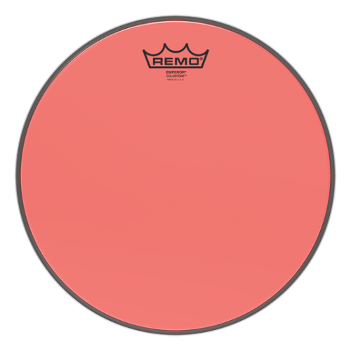 REMO PELLE EMPEROR 12&quot; COLORTONE ROSSA