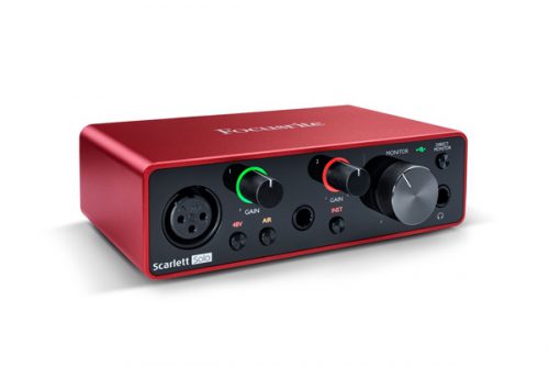 FOCUSRITE SCHEDA AUDIO SCARLETT SOLO 3RD GENERATION