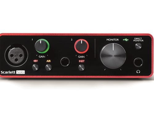 FOCUSRITE SCHEDA AUDIO SCARLETT SOLO 3RD GENERATION