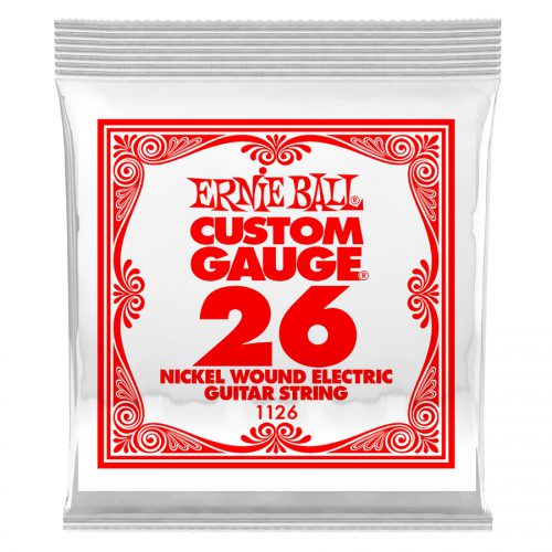 Ernie Ball corda singola 1126 Nickel Wound .026