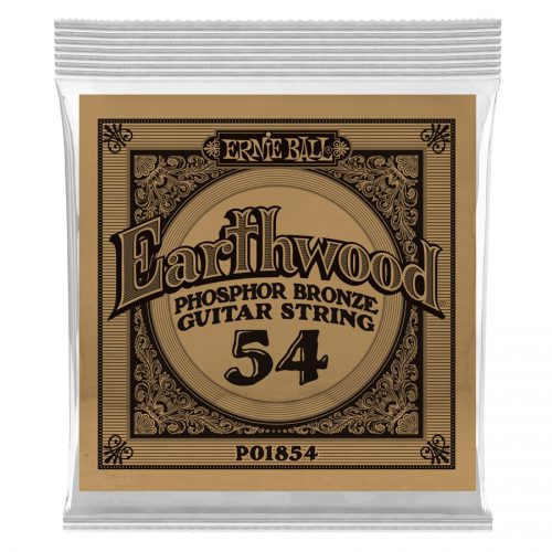 Ernie Ball corda singola 1854 Earthwood Phospor Bronze .054