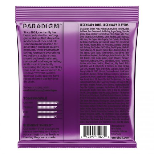 Ernie Ball muta di corde 2020 Paradigm Power Slinky 11-48