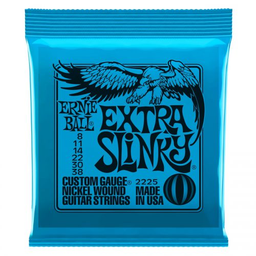 Ernie Ball muta di corde 2225 Nickel Wound Extra Slinky 8-38