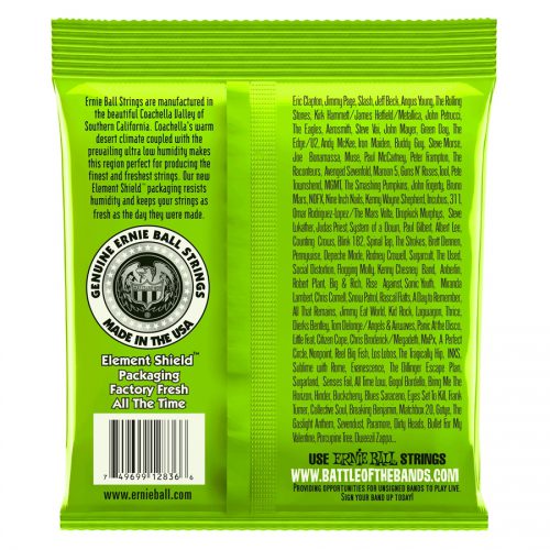 Ernie Ball muta di corde 2836 Nickel Wound 5 corde Regular Slinky 45-130