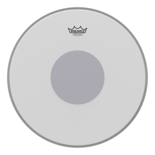 REMO PELLE POWERSTROKE 3 SABBIATA 18" PER CASSA BLACK DOT