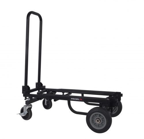 PROEL MULTIPURPOSE FOLDING TROLLEY 5CM BLACK