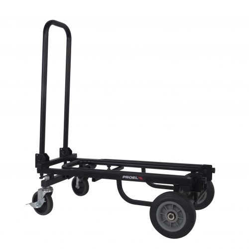 PROEL MULTIPURPOSE FOLDING TROLLEY 5CM BLACK