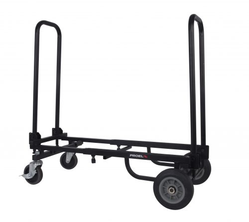 PROEL MULTIPURPOSE FOLDING TROLLEY 5CM BLACK