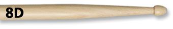 VIC FIRTH 8D JAZZ BACCHETTE