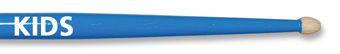 VIC FIRTH BACCHETTE PUNTA LEGNO PER BAMBINI KIDS AZZURRE