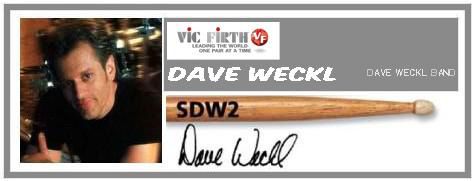 VIC FIRTH SDW2 EVOLUTION DAVE WECKL EVOLUTION BACCHETTE