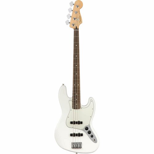 Fender Player Jazz Bass, Pau Ferro Fingerboard, Polar White