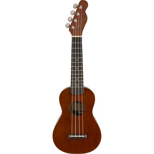 Fender Venice Soprano Uke, Walnut Fingerboard, Natural