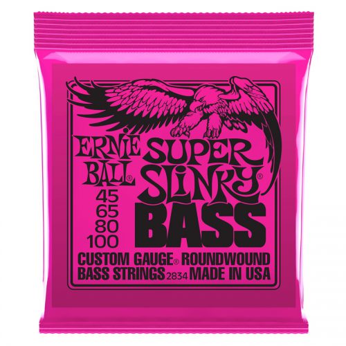 Ernie Ball muta di corde 2834 Nickel Wound Super Slinky 45-100