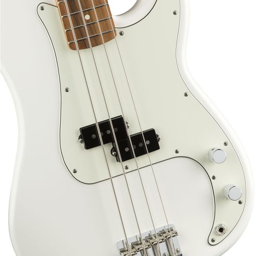 Fender Player Precision Bass, Pau Ferro Fingerboard, Polar White