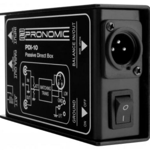 Pronomic PDI-10 DI box passiva