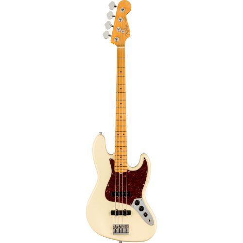 Fender American Professional II Jazz Bass, Maple, Olympic White