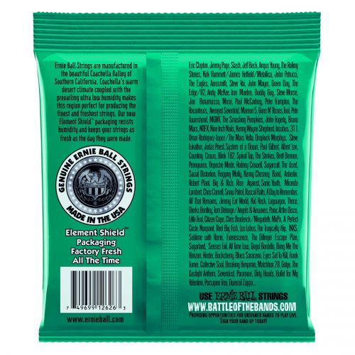 Ernie Ball muta di corde 2626 Nickel Wound Not Even Slinky 12-56