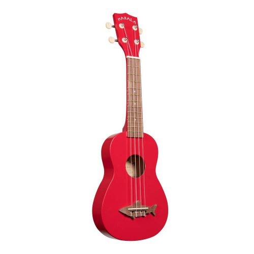 Kala MK-SS/RED - Ukulele soprano Shark - Red Sea - con borsa