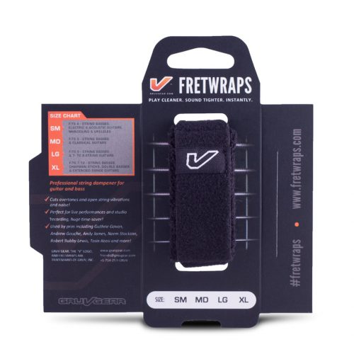 GRUV GEAR FRETWRAPS MEDIUM BLACK