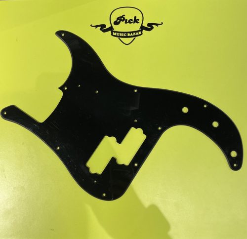 CUSTOM PICKGUARD BATTIPENNA PER FENDER PRECISION BLACK NERO USATO