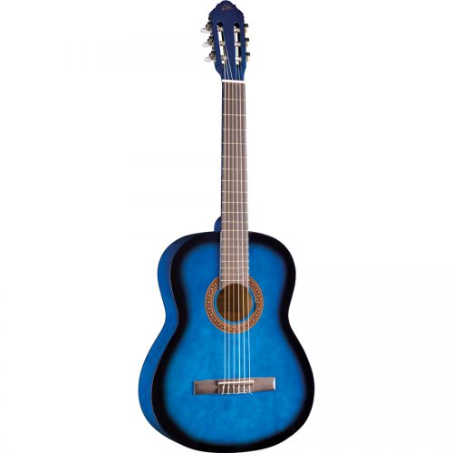 Eko Classical Guitar CS10 Blue Burst + Bag