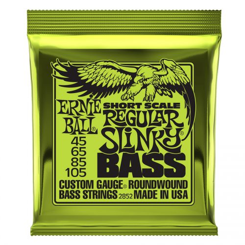 Ernie Ball muta di corde 2852 Nickel Wound Scala Corta Regular 45-105