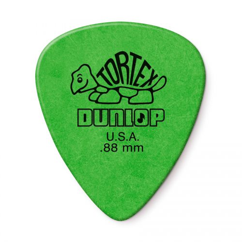 Dunlop 418R Tortex Standard Green .88