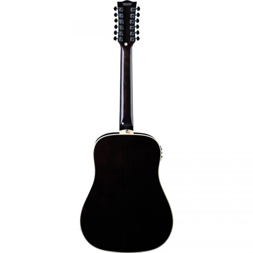 EKO GUITARS - CHITARRA ACUSTICA 12 CORDE NXT D100E XII SEE THROUGH BLACK