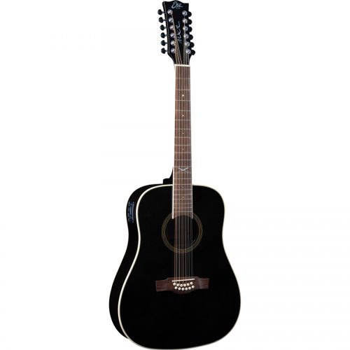 EKO GUITARS - CHITARRA ACUSTICA 12 CORDE NXT D100E XII SEE THROUGH BLACK