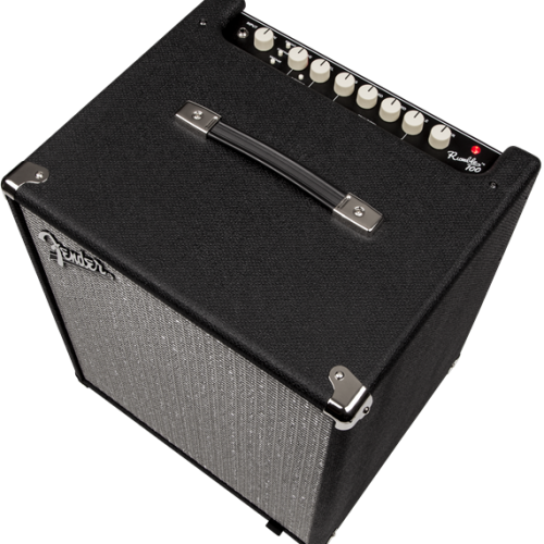 Fender Rumble 100 (V3) Black/Silver - Amplificatore combo per basso