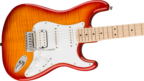 Squier Affinity Series Stratocaster FMT HSS, Maple Fingerboard, Sienna Sunburst