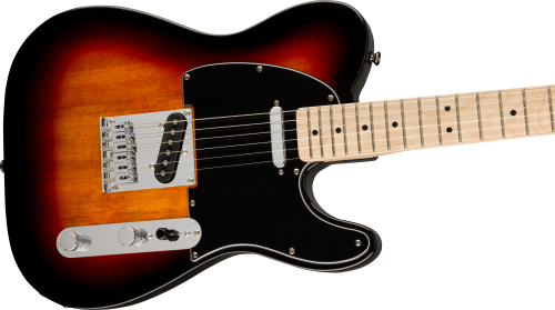 Squier Affinity Series Telecaster, Maple Fingerboard, 3-Color Sunburst