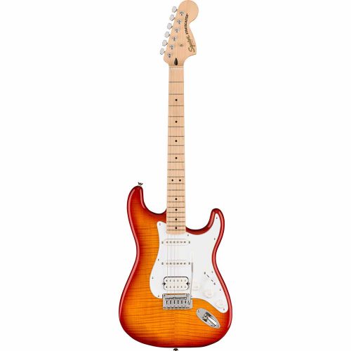 Squier Affinity Series Stratocaster FMT HSS, Maple Fingerboard, Sienna Sunburst