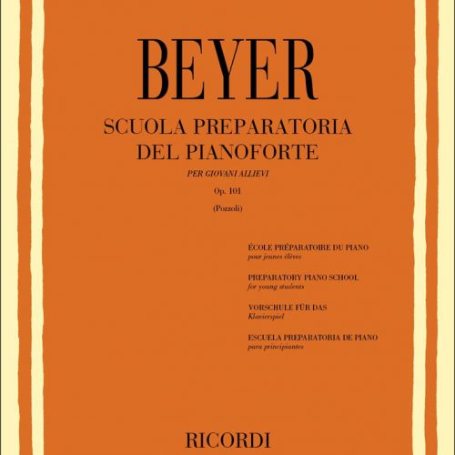 Scuola preparatoria del pianoforte Op. 101 - Ferdinand Beyer