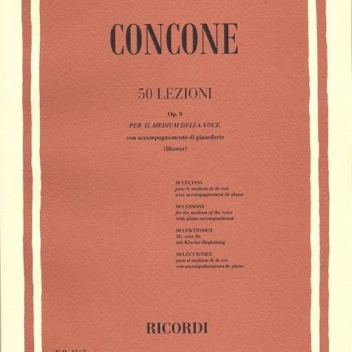 50 Lezioni Op. 9 - Giuseppe Concone