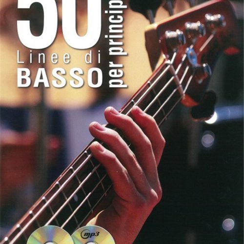 50 BASS LINES FOR BEGINNERS + CD +DVD