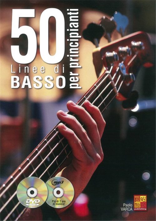 50 BASS LINES FOR BEGINNERS + CD +DVD