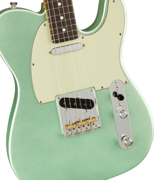 Fender American Professional II Telecaster, Rosewood, Mystic Surf Green