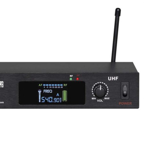 Audio Design Radiomicrofono UHF 1 Ch. - Microfono a gelato PMU211