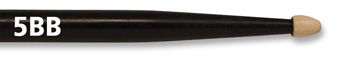 VIC FIRTH BACCHETTE 5BB 5B BLACK