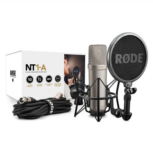 RODE NT1-A COMPLETE VOCAL BUNDLE MICROFONO + SUPPORTO + ANTI POP