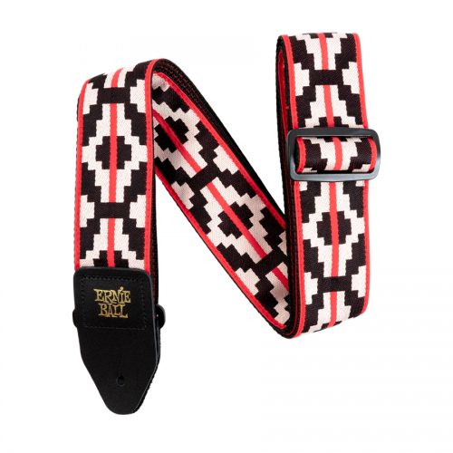 Ernie Ball EB 5322 Ristra Red Jacquard Strap