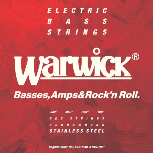 WARWICK MUTA PER BASSO 40 100 RED LABEL ML4 STAINLES STEEL